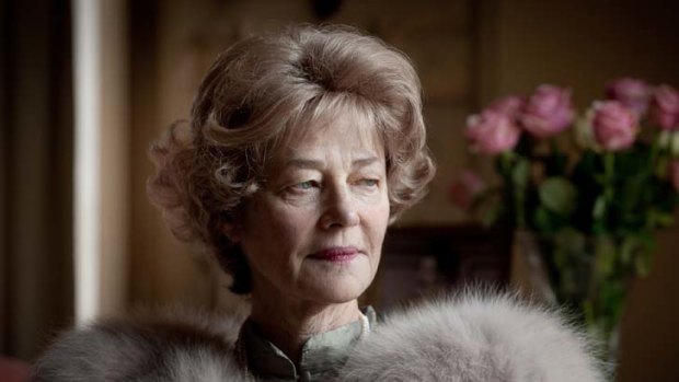 Charlotte Rampling as the dominating Elisabeth Hunter in <i>The Eye of the Storm</i>.