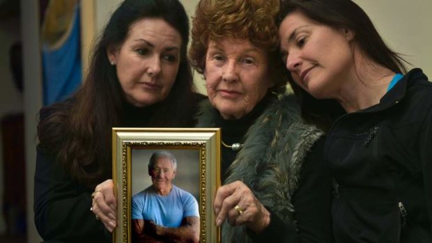 Missed message: Maureen Hafey with daughters Rhonda (left) and Jo want people to know melanoma claimed Tom Hafey's life.