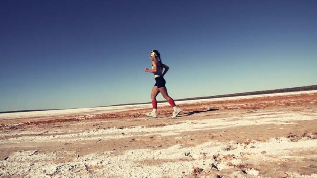 Melbourne lawyer Samantha Gash hopes to raise $69,000 for Save the Children through her marathon effort.