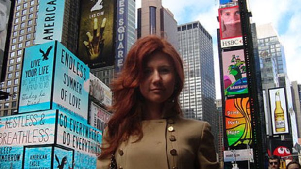 Phoned home  ... the Russian spy Anna Chapman.