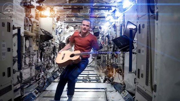 Twist on a David Bowie song: Chris Hadfield.