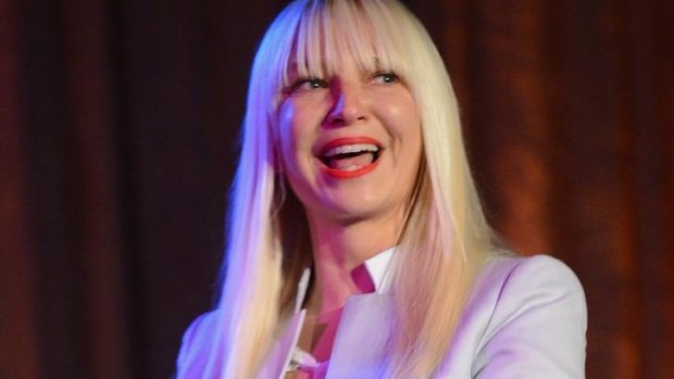 Pop singer Sia was one of two solo female artists in the top 20, with her hit <i>Chandelier</i>.