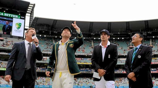 Four from four: Australia captain Michael Clarke won the toss again but for the first time this series did not choose to bat first.
