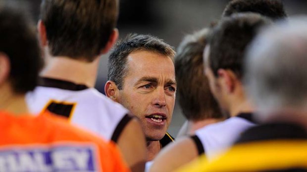 Hawthorn coach Alastair Clarkson.