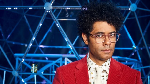 Richard Ayoade is the best thing about <i>The Crystal Maze</I>.