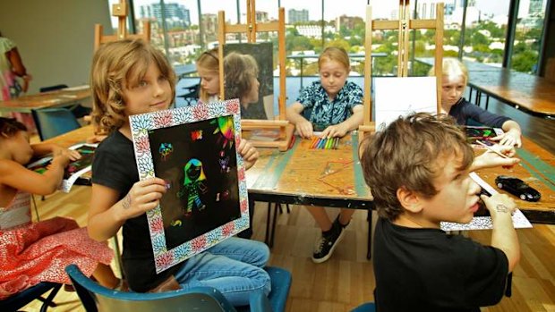 The Archibald Prize Holiday Workshops for Kids at The Art Gallery of NSW.