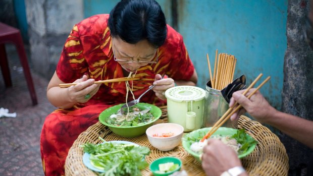 Pho in Vietnam.