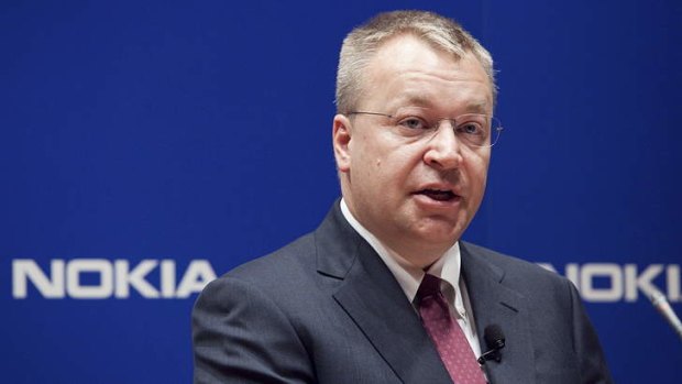 Nokia chief executive Stephen Elop can see the way ahead for the company that has lost massive market share.