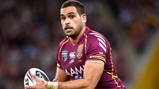 Big daddy: Queensland star Greg Inglis has caused NSW plenty of sleepless nights - now he's about to have a few of his own.