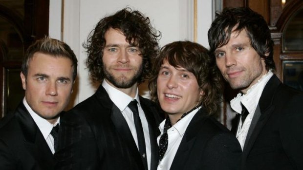 New tour possible: Take That members Gary Barlow, Howard Donald, Mark Owen and Jason Orange in 2006.  Barlow, Donald and Owen are facing a huge tax bill.