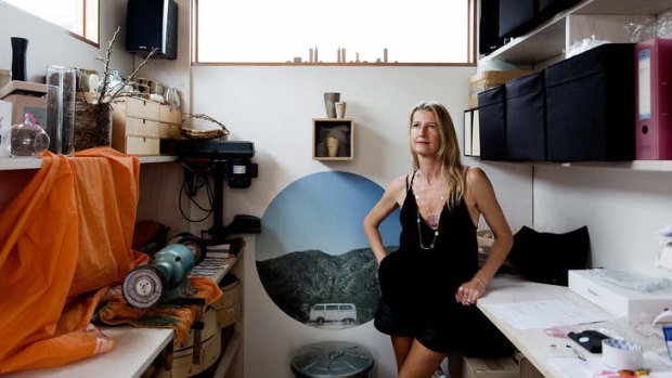 Jeweller Caitlin Boyce in her studio.