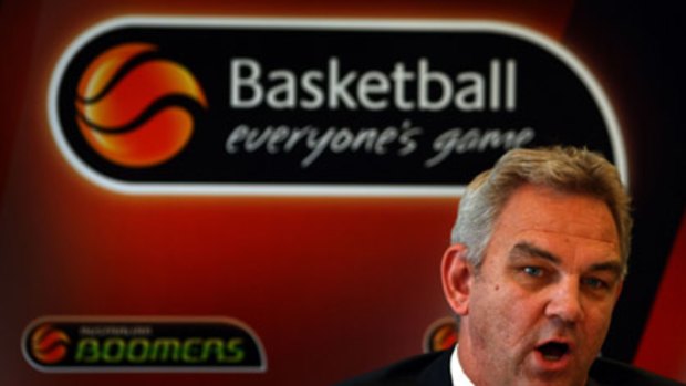 Basketball Australia chief executive Larry Sengstock.