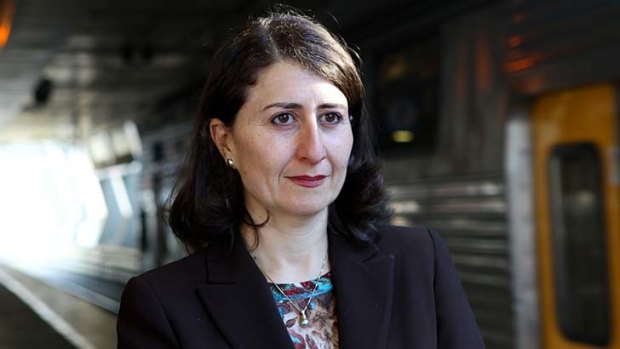 "That data ... was essentially very preliminary data, from what I understand" ... Gladys Berejiklian has dismissed concerns that overcrowding was forcing passengers to wait for later connecting trains to avoid overcrowding.