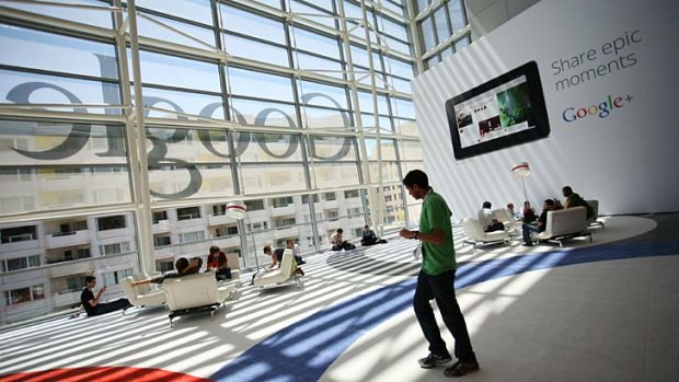 Google's annual developer conference, Google I/O, in 2012.
