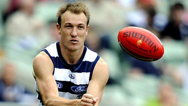 Darren Milburn is "very, very good at delivering feedback", according to Geelong coach Mark Thompson.