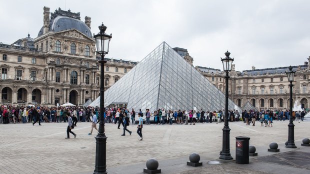 Reducing the waiting time for entry to the Louvre is one of the new director's plans.