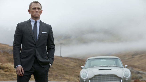 The name's Bond ... Daniel Craig in the film Skyfall is a far cry from William Boyd's laconic creation.