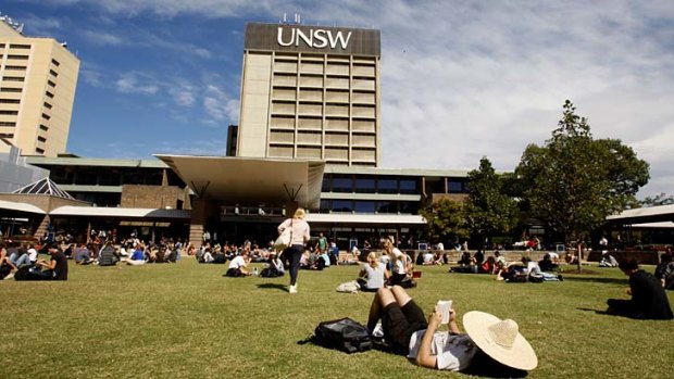 Campus life, but for how long? UNSW will introduce MOOCs.