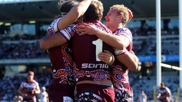 No weak links: the Sea Eagles are looking like serious contenders.