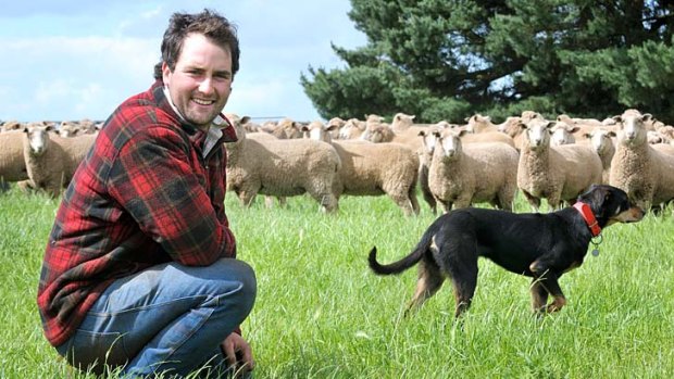 Ty Gilmore is one young Australian who has been drawn to farming but the industry is finding it hard to attract young people.