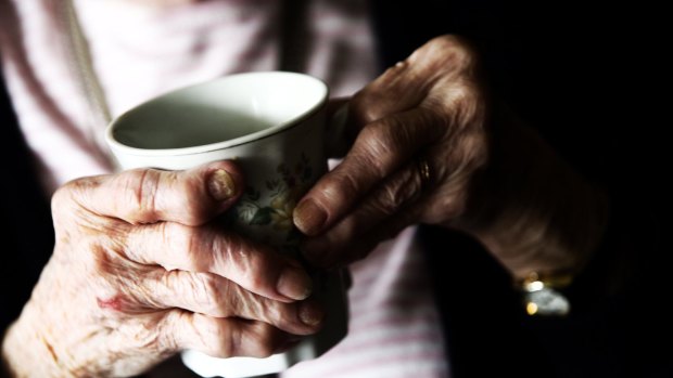 AGED BRW 080619 MELB PIC BY JESSICA SHAPIRO... GENERIC aged care, elderly, woman, retired, retirement, superannuation, nursing, care, home, future, past, history, old, frail, lonely, widow... FBM FIRST USE ONLY PLEASE!!! SPECIALX 86948 hold woman holding a coffee mug