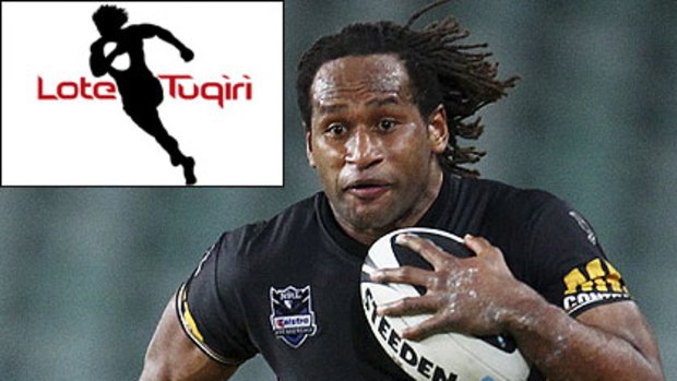 The Magpies' jerseys, which Wests Tigers winger Lote Tuqiri once wore as a junior, will be emblazoned with the star's official logo as part of a sponsorship deal.