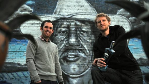 Tequila enthusiasts James Sherry (left) and Nick Reid are selling their Tromba in Mexico.