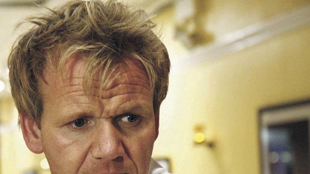 Gordon Ramsay has his schtick finely tuned.