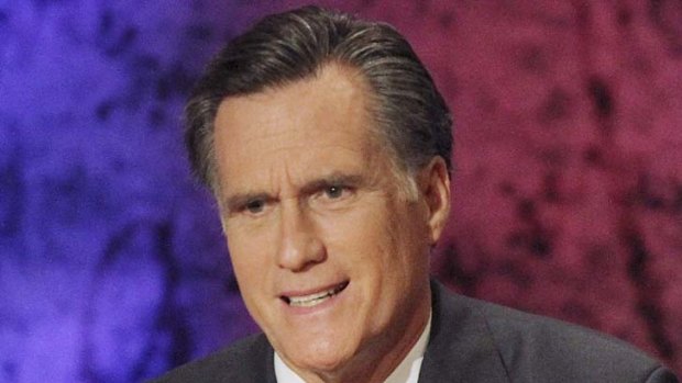 Collecting dollars ... Wall Street donors have given more than US$1.5 million to Mitt Romney.