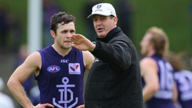 Fremantle coach Ross Lyon says he can live with Hayden Ballantyne's occasional suspensions.