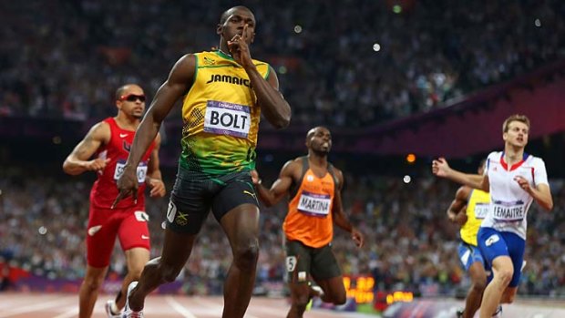 Winner ...  Usain Bolt.