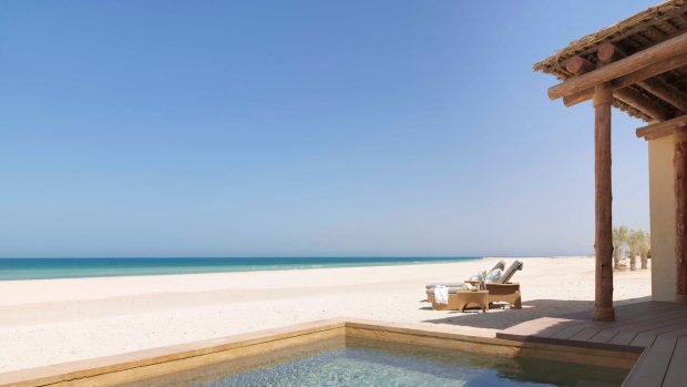 Al Yamm is the second - and most luxurious - resort to open on Sir Bani Yas.