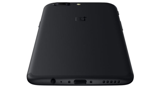 The OnePlus 5 features a USB-C charge port but sticks with the standard 3.5mm headphone jack.