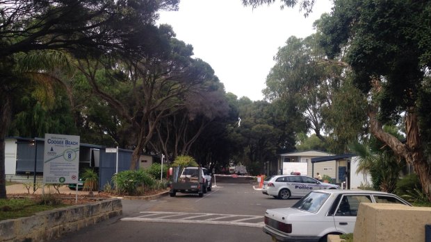Residents received an early wake-up call at Coogee Beach Caravan Park.