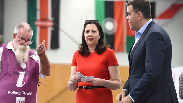  Annastacia Palaszczuk and her Labor government are favoured to win Queensland's election.
