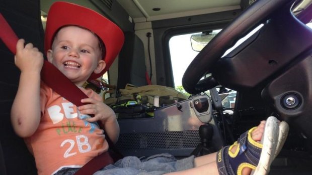 "We pray and hope that our 'firefighter William' comes home soon," William Tyrel''s parents wrote in a letter thanking volunteers and the emergency services.