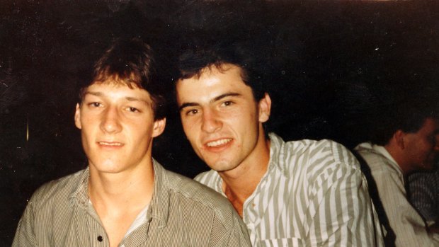 Tony Vincent jnr, left, and Max Gibson stood trial for arson.