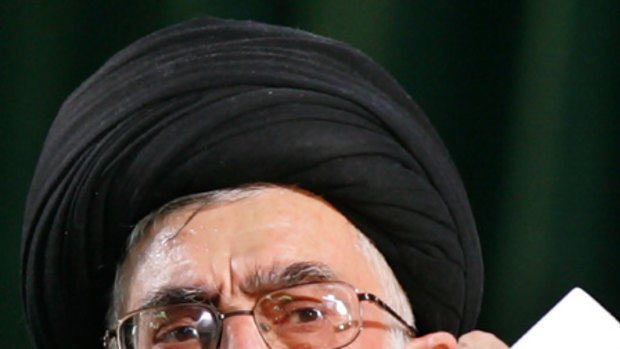 Ayatollah Ali Khamenei.