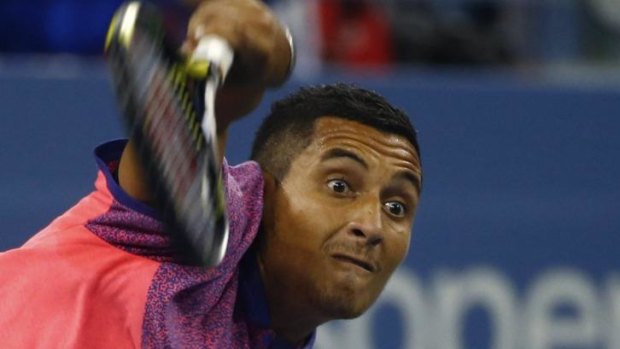 Started strongly: Nick Kyrgios.
