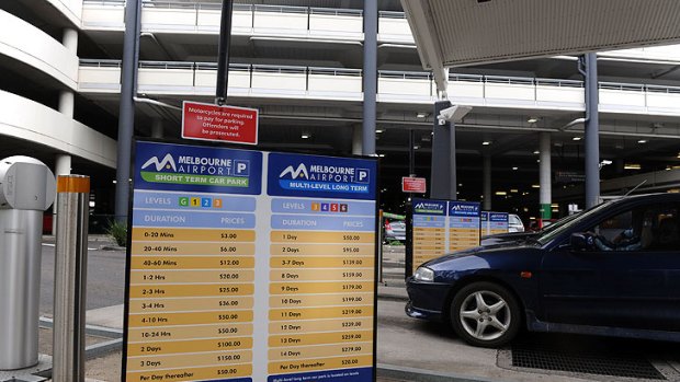 Melbourne Airport has been accused of rejecting a rail line in favour of car parking.