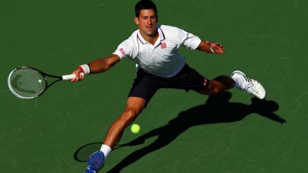Novak Djokovic appears on course for a fifth successive final appearance.