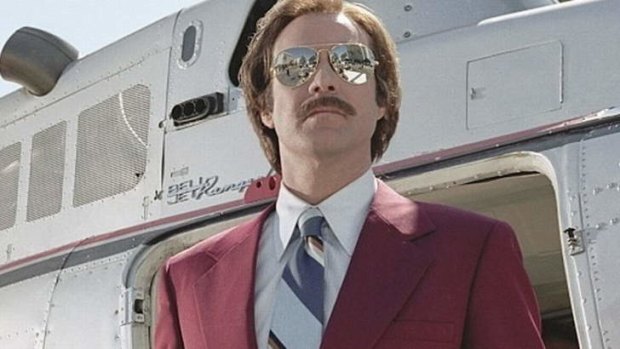 Australian premiere: Will Ferrell, as Ron Burgundy, is coming Down Under to launch Anchorman 2 on November 24.
