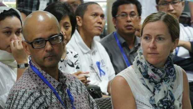 Accused of rape: Canadian schoolteacher Neil Bantleman, with his wife Tracy.