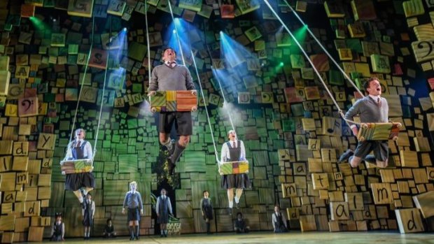 <i>Matilda the Musical</i> at the Lyric Theatre.