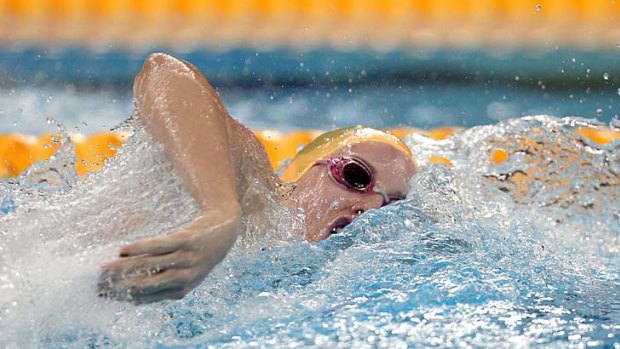 Olympics-bound: Alicia Coutts has several events in mind for London.