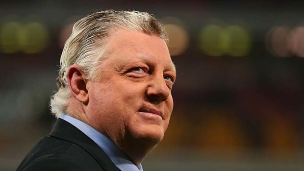 Anti-social media ... Phil Gould let people know what he thought of the Twitter troll that has been harassing Robbie Farah.