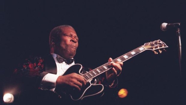 BB King is famed for his heavy touring schedule, often performing more than 200 times a year.