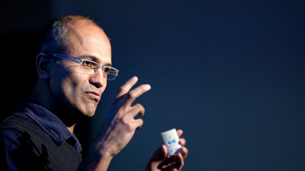 Satya Nadella, senior vice president of research and development for the online services division for Microsoft.