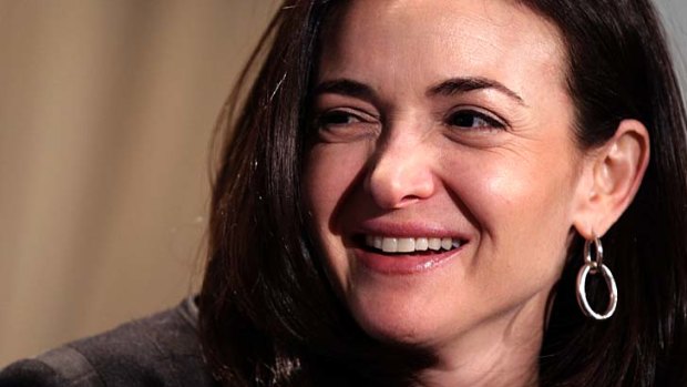 Sheryl Sandberg: No armchair activist.