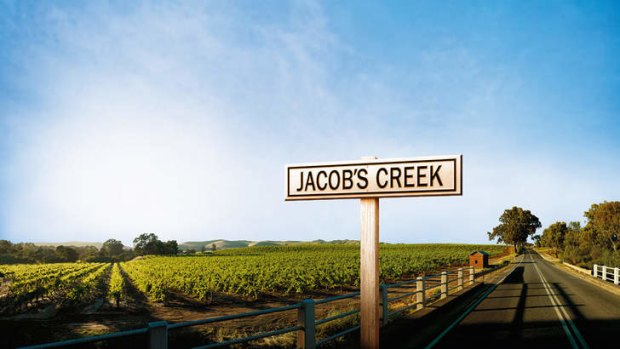 Recreating an Australian classic: Jacob's Creek in the Barossa Valley, South Australia.